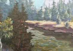Au Sable River in the Morning